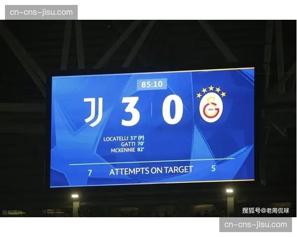 尤文图斯3-2战胜加拉塔萨雷，总比分5-7加时赛出局